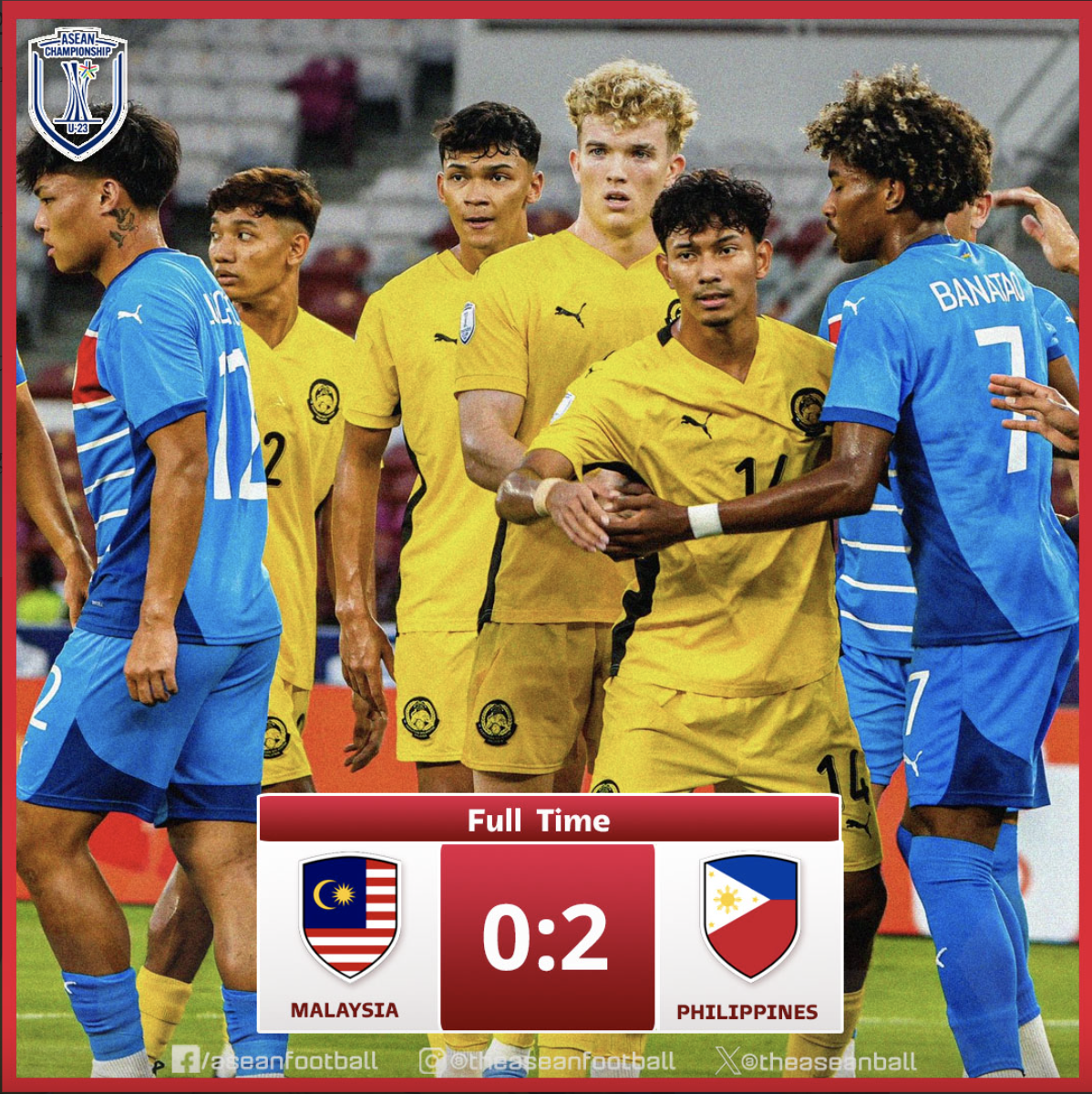U23 Malaysia vs U23 Philippines