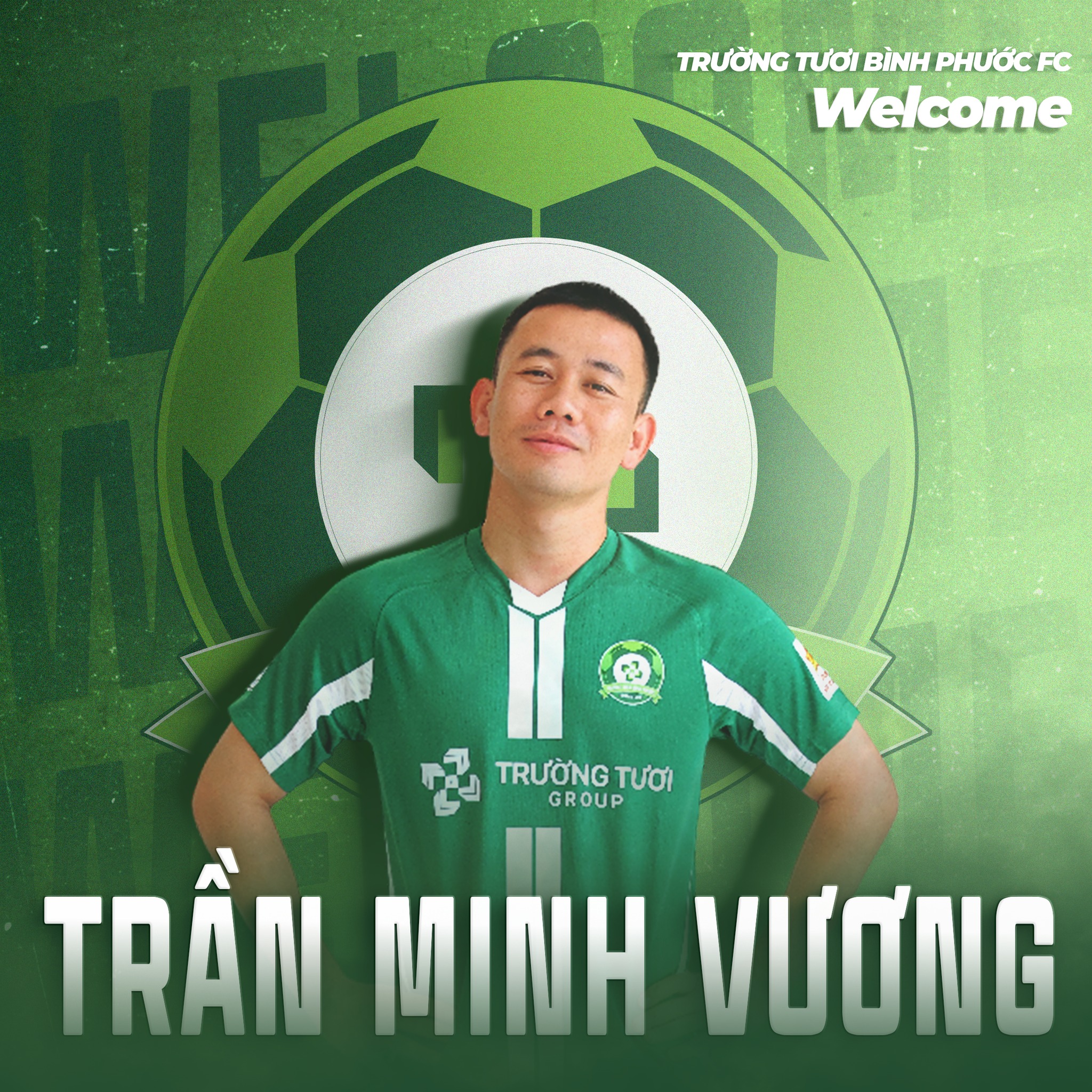 Trần Minh Vương chính thức gia nhập Trường Tươi Bình Phước FC Tran Minh Vuong chinh thuc gia nhap Truong Tuoi Binh Phuoc FC