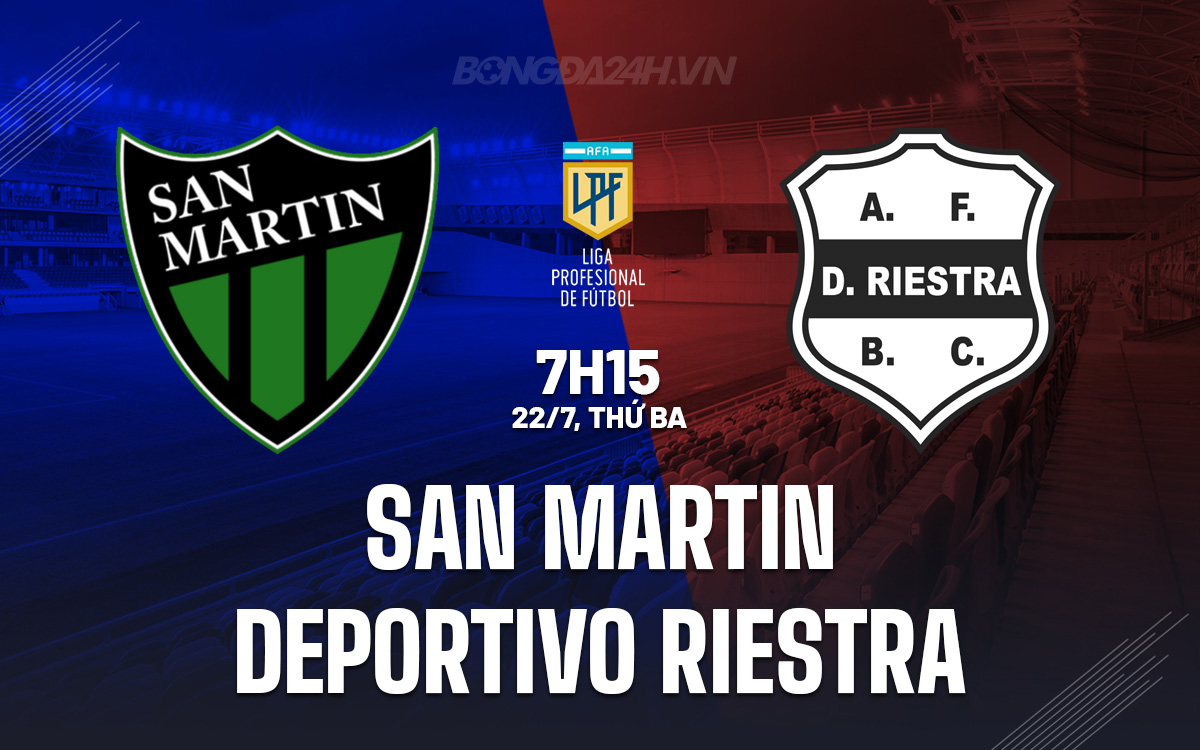 San Martin vs Deportivo Riestra