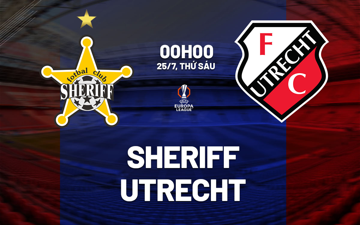 nhan dinh bong da du doan Sheriff vs Utrecht cup c2 chau au europa league hom nay
