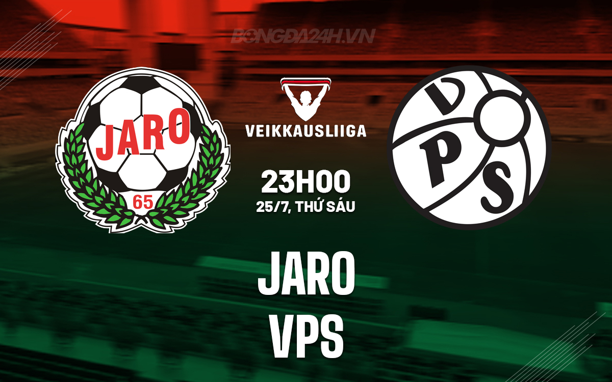 Jaro vs VPS Jaro vs VPS