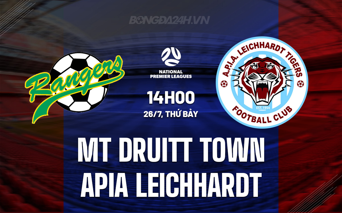 Mt Druitt Town vs APIA Leichhardt Mt Druitt Town vs APIA Leichhardt