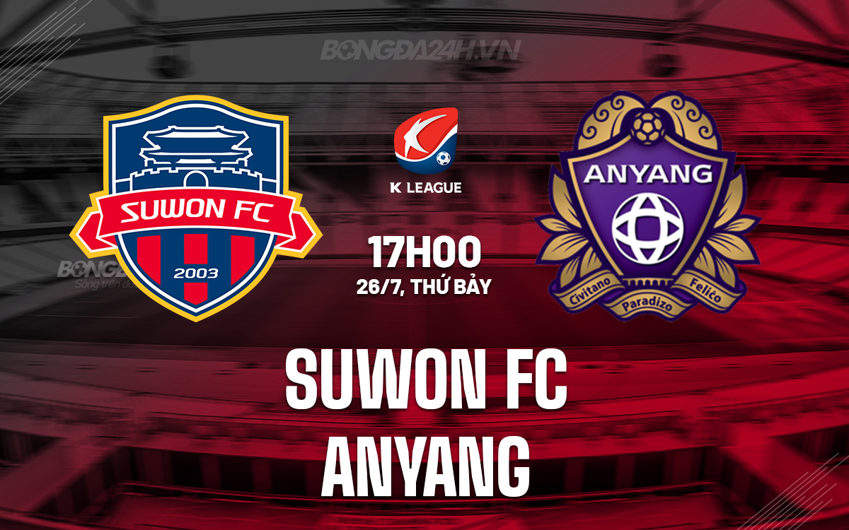 Suwon FC vs Anyang Suwon FC vs Anyang