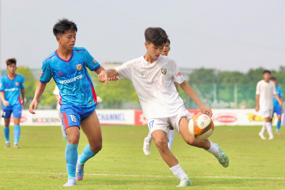 Xac dinh 8 doi bong vao tu ket U15 Quoc gia 2025