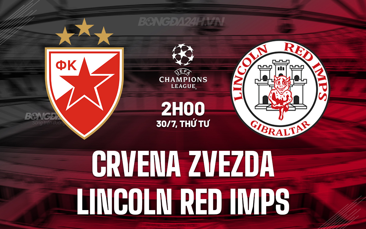 Crvena Zvezda vs Lincoln Red Imps Crvena Zvezda vs Lincoln Red Imps
