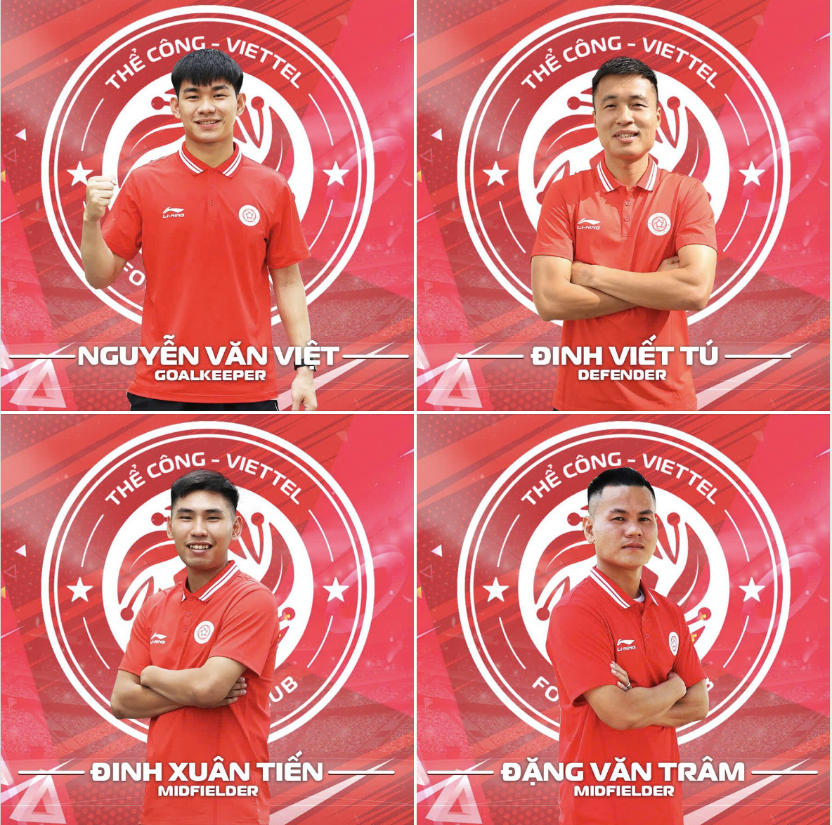 Thể Công Viettel công bố 4 tân binh nội chất lượng cho mùa giải mới 1
