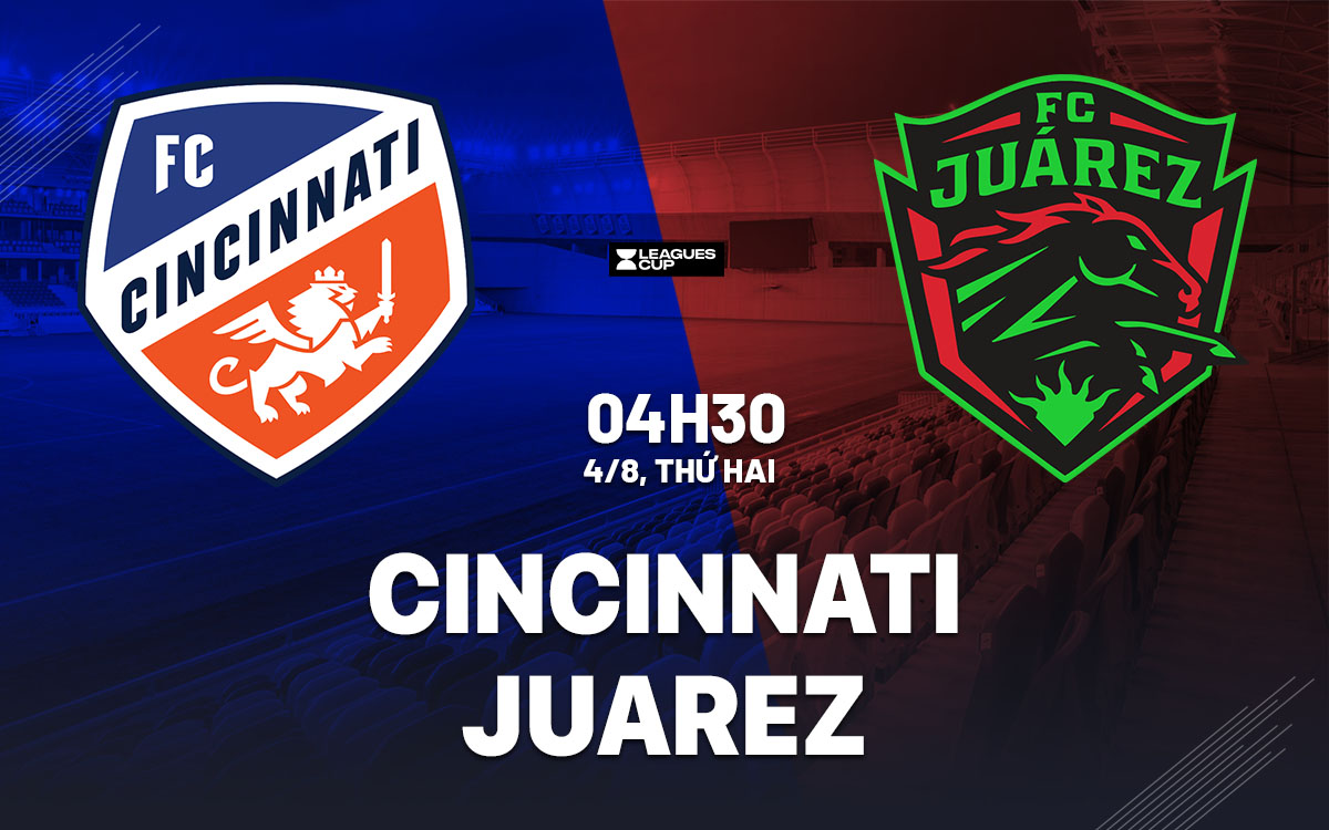 nhan dinh bong da du doan Cincinnati vs Juarez leagues cup hom nay
