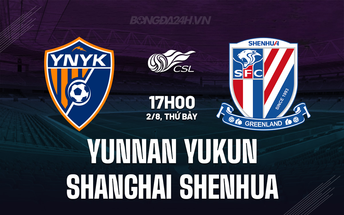 Yunnan Yukun vs Shanghai Shenhua