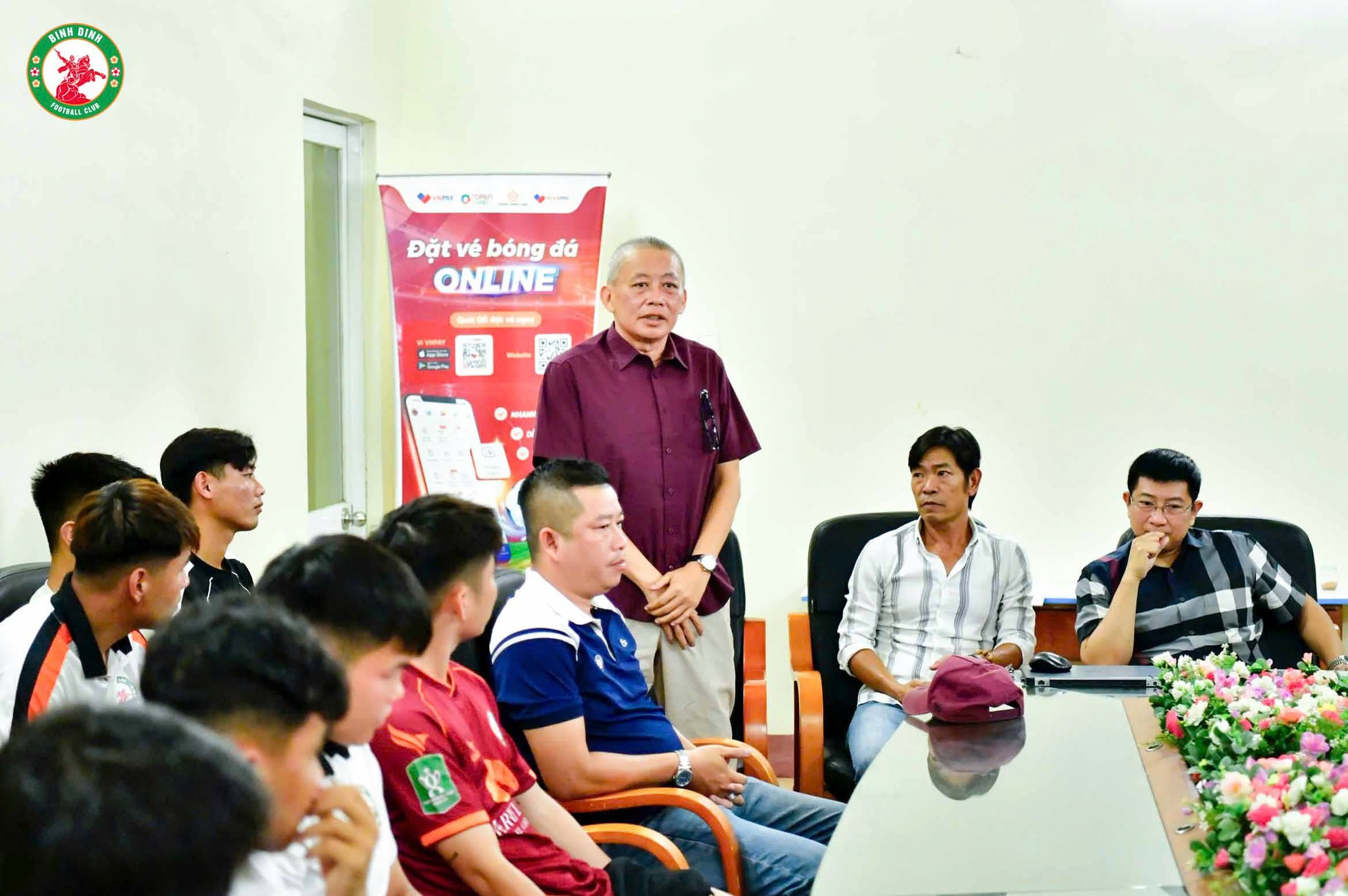 Quy Nhơn Bình Định hội quân trở lại, ra mắt tân HLV 1 Quy Nhơn Bình Định hội quân trở lại, ra mắt tân HLV 1