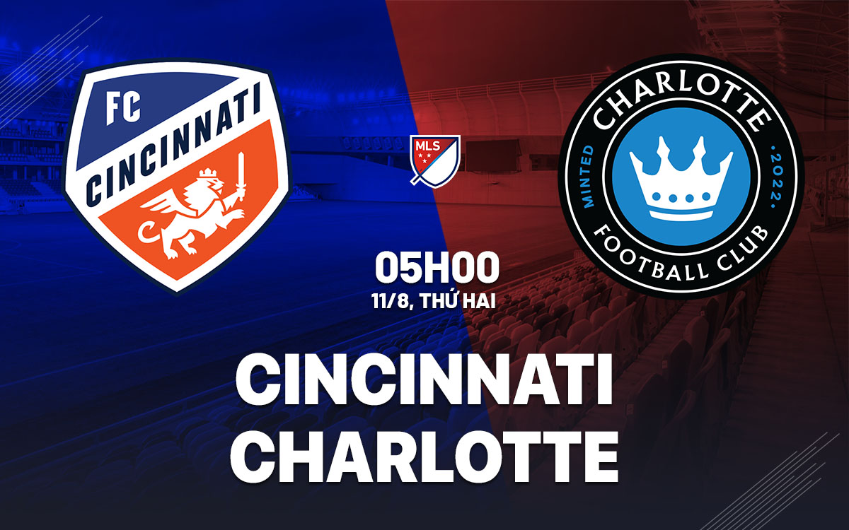 nhan dinh bong da du doan Cincinnati vs Charlotte nha nghe my mls hom nay