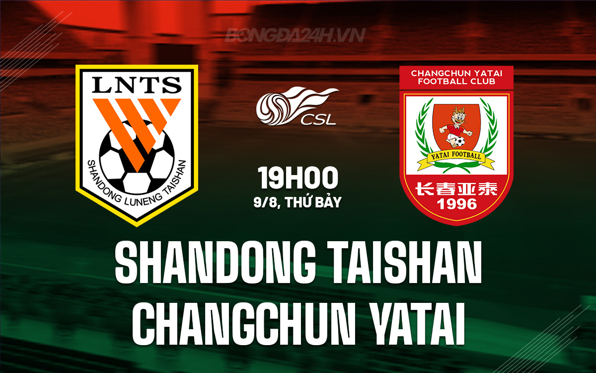 Shandong Taishan vs Changchun Yatai