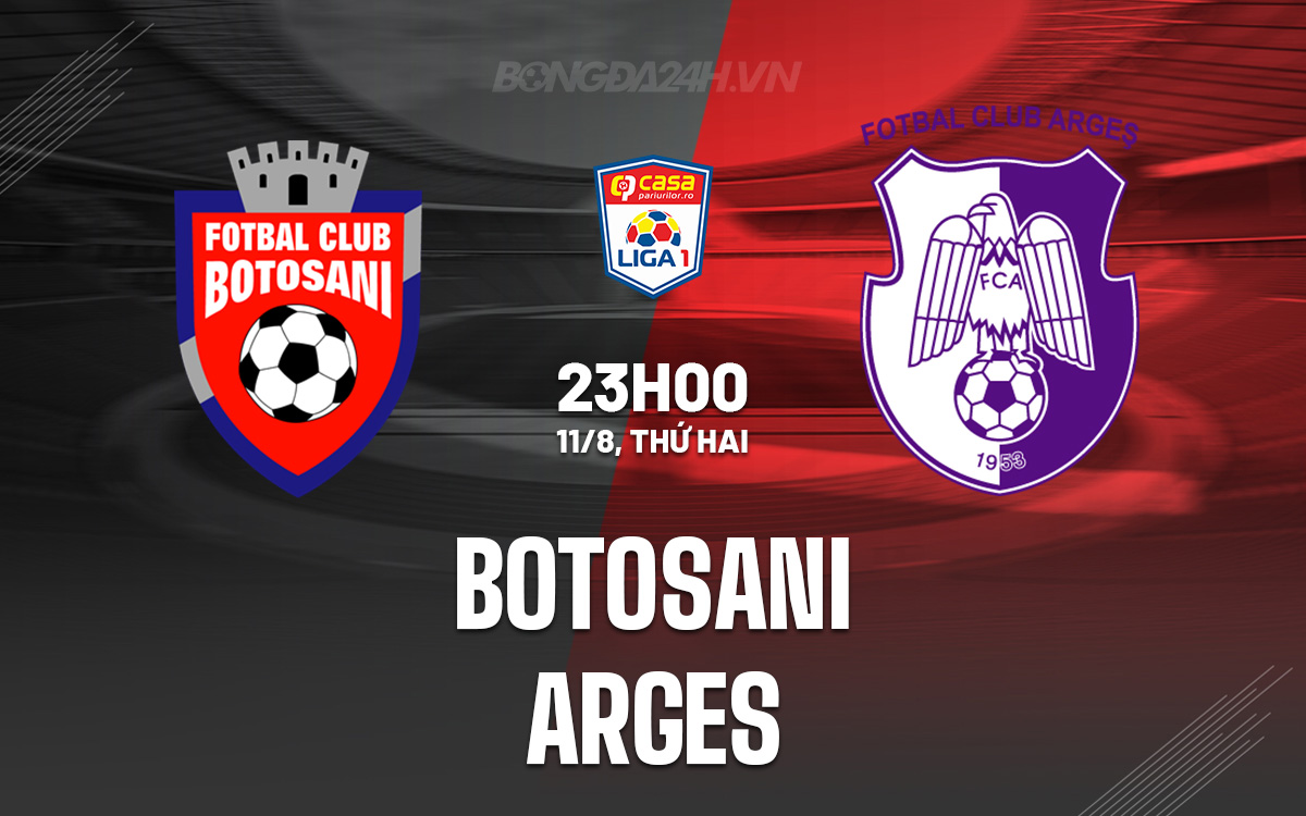 Botosani vs Arges Botosani vs Arges