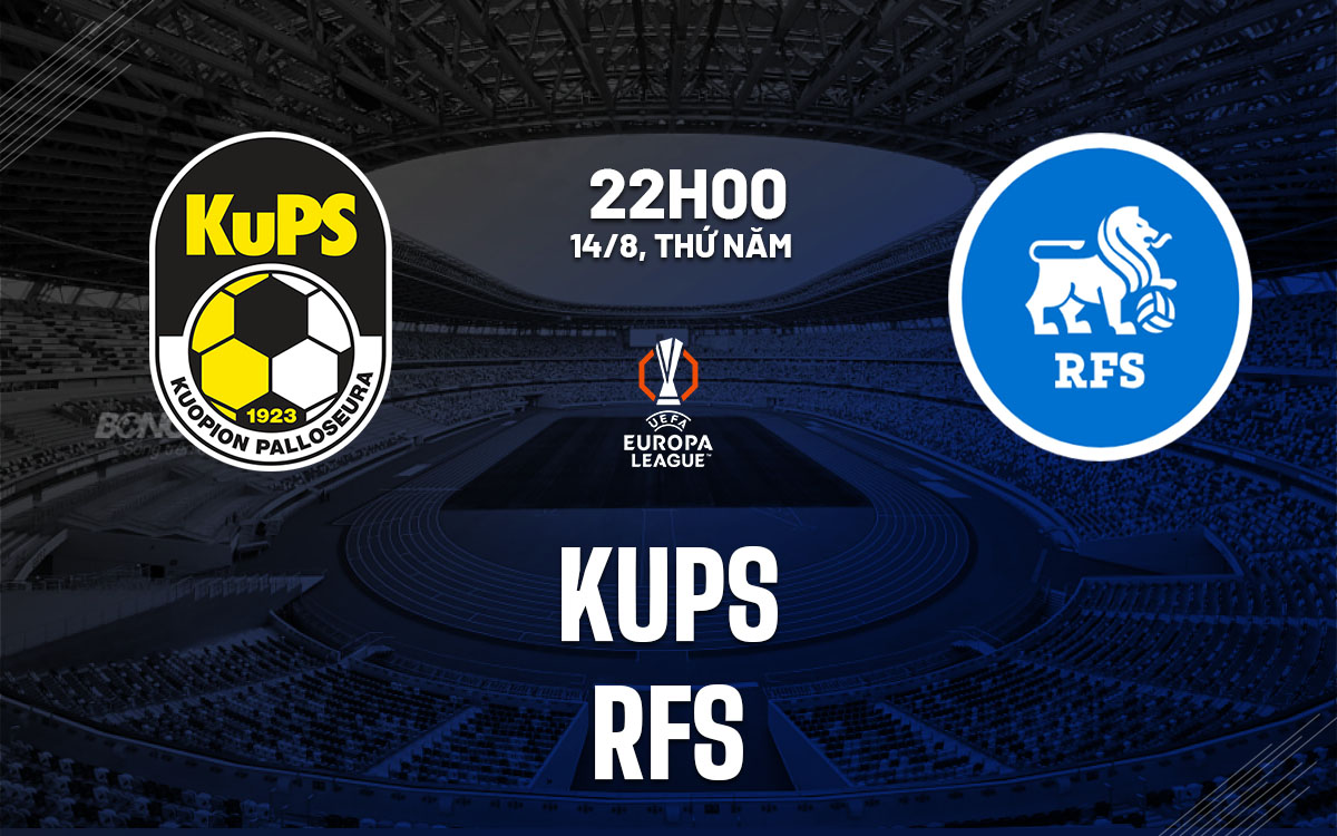 nhan dinh bong da du doan KuPS vs RFS cup c2 chau au europa league hom nay