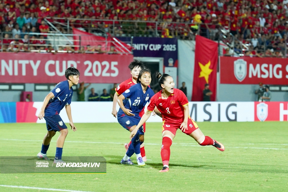 Chiến thắng nhẹ nhàng của tuyển nữ Việt Nam trước Thái Lan 7