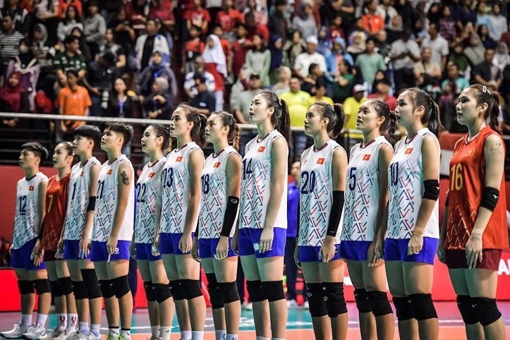 Đội tuyển bóng chuyền nữ U21 Việt Nam nhận án phạt doi tuyen bong chuyen nu U21 Viet Nam nhan an phat