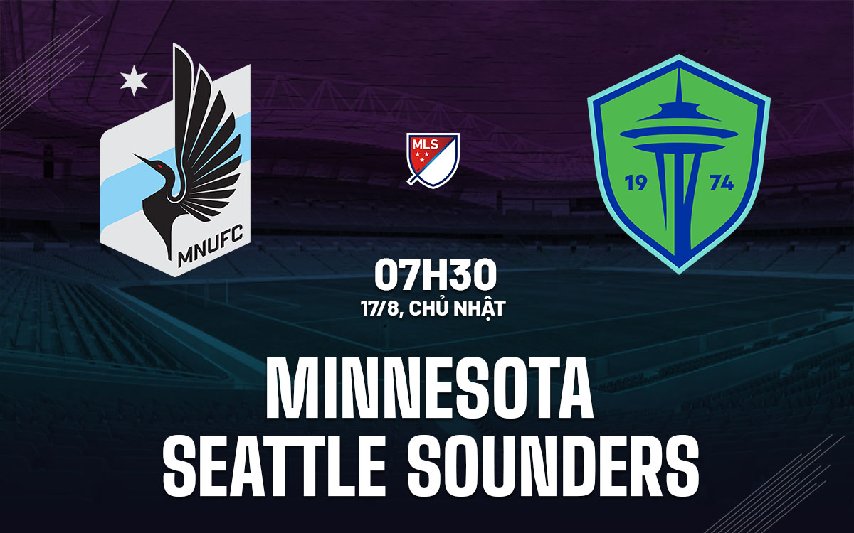 nhan dinh bong da du doan Minnesota vs Seattle Sounders nha nghe my mls hom nay