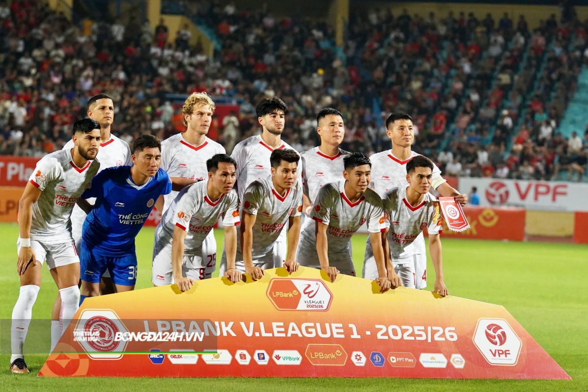 Tân binh Thể Công Viettel ghi bàn khai màn VLeague 202526 2