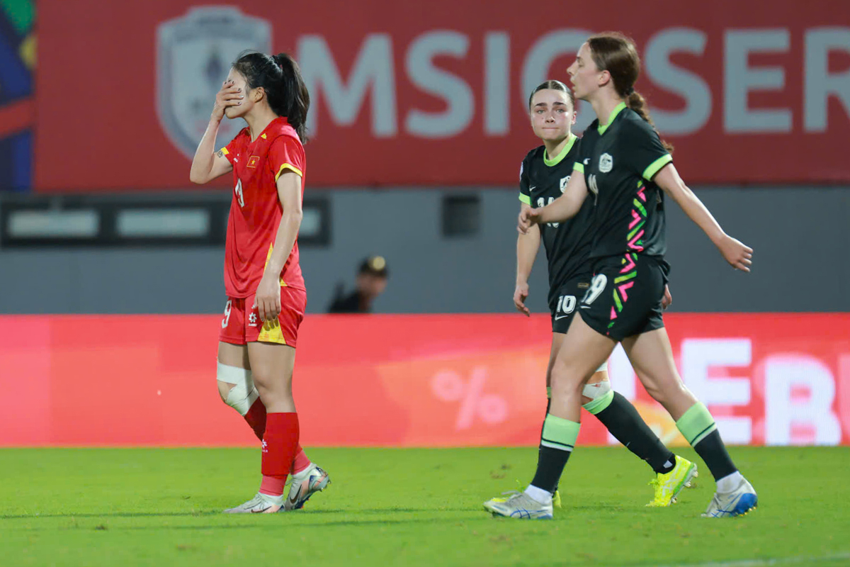 Tuyển nữ Việt Nam bất lực trước sức vóc Australia 6 Tuyển nữ Việt Nam bất lực trước sức vóc Australia 6