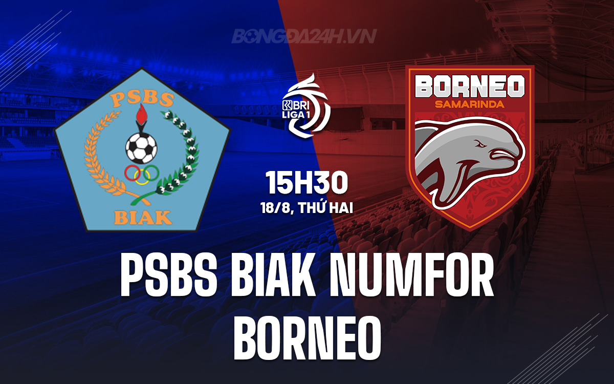 PSBS Biak Numfor vs Borneo
