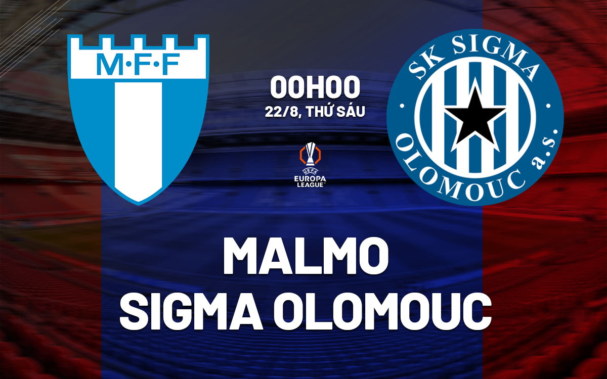nhan dinh bong da du doan Malmo vs Sigma Olomouc cup c2 chau au europa league hom nay