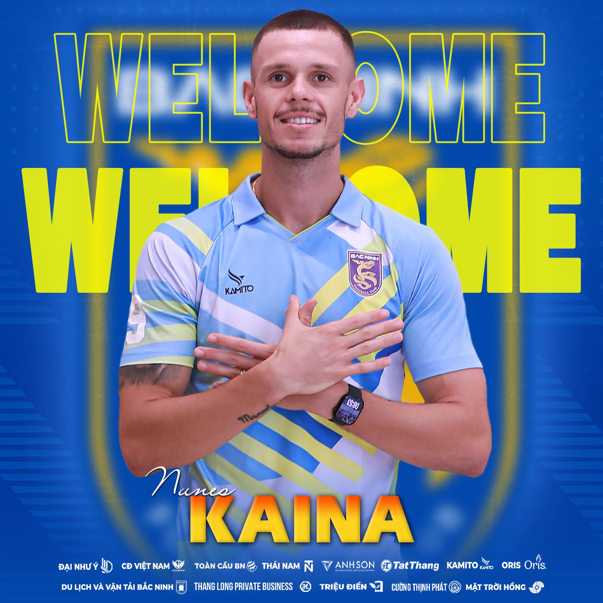 Bắc Ninh FC chơi lớn khi chiêu mộ chân sút từng ghi bàn ở Cúp châu Âu 1 Bắc Ninh FC chơi lớn khi chiêu mộ chân sút từng ghi bàn ở Cúp châu Âu 1