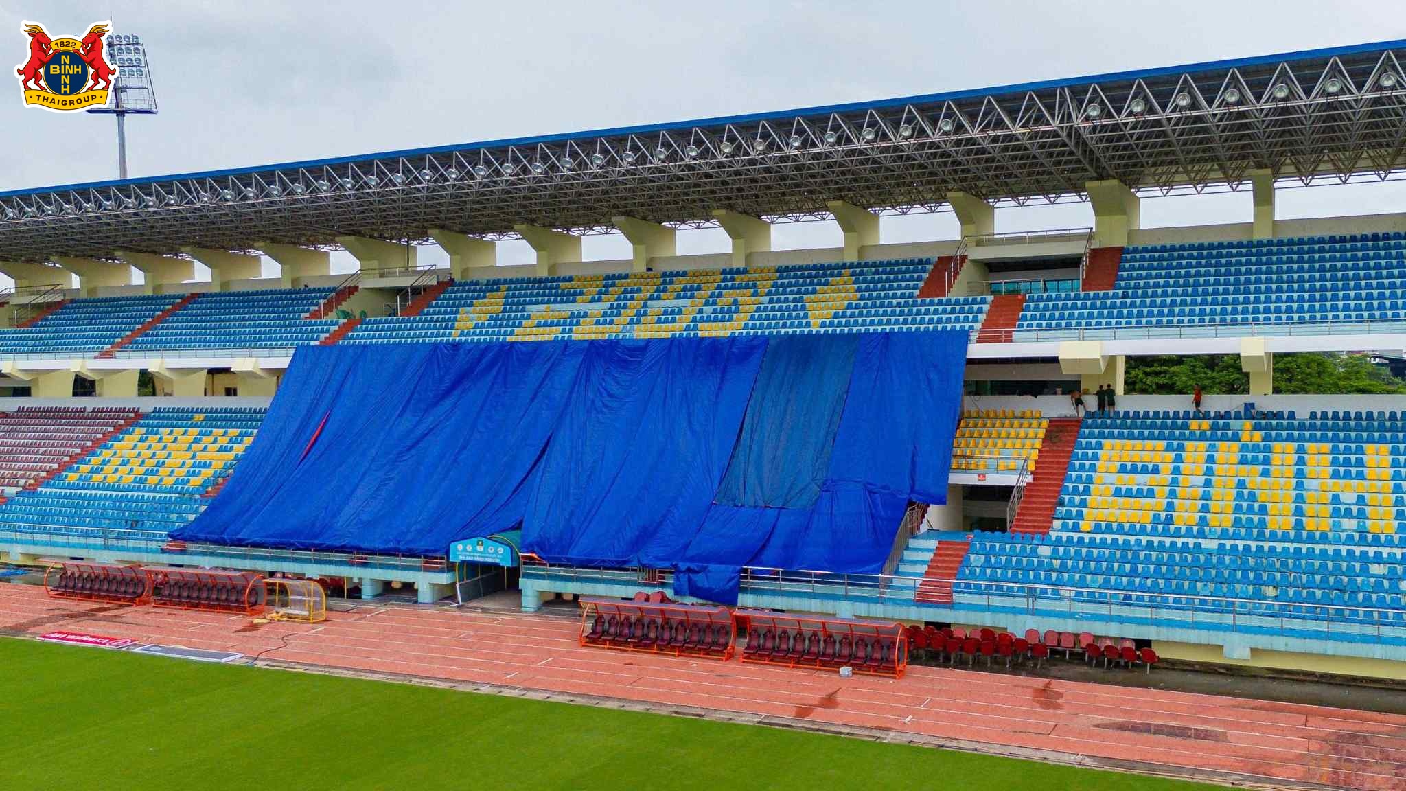 Sân Ninh Bình hoàn tất nâng cấp, sẵn sàng cho trận sân nhà đầu tiên tại VLeague 1