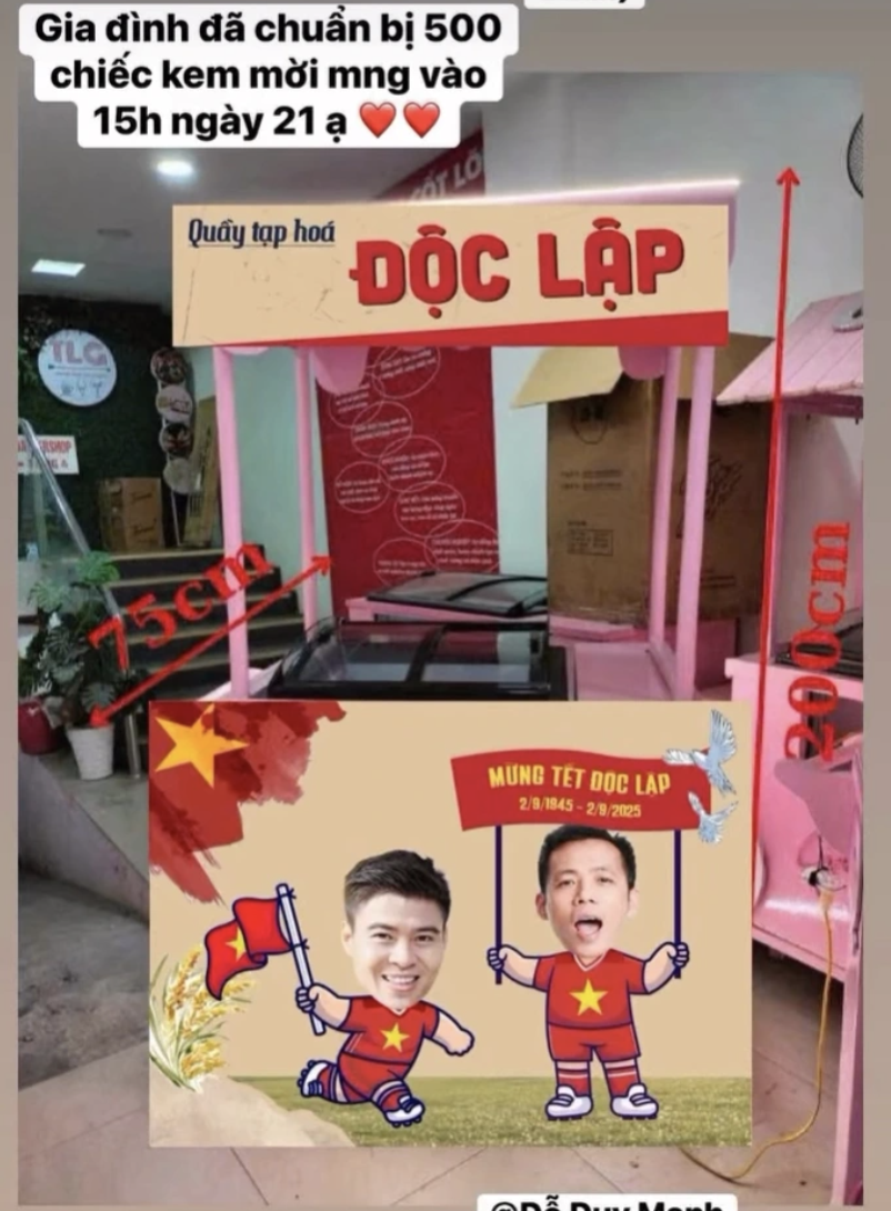 Hành động đẹp của Duy Mạnh trong dịp cả nước hướng về Đại lễ A80 5