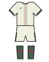 Màu áo sân khách