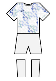 Màu áo sân khách