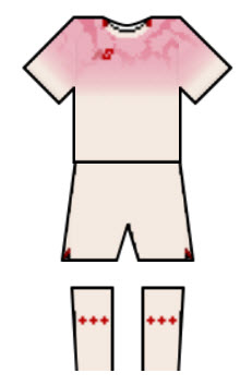 Màu áo sân khách