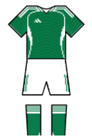 Màu áo sân khách