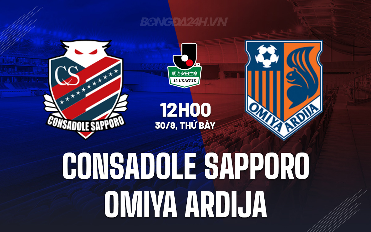 Consadole Sapporo vs Omiya Ardija
