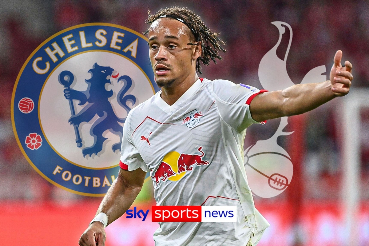 Xavi Simons duoc Chelsea va Tottenham theo sat