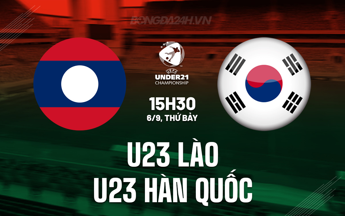 U23 Lào vs U23 Hàn Quốc U23 Lao vs U23 Han Quoc