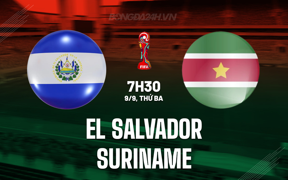 El Salvador vs Suriname El Salvador vs Suriname