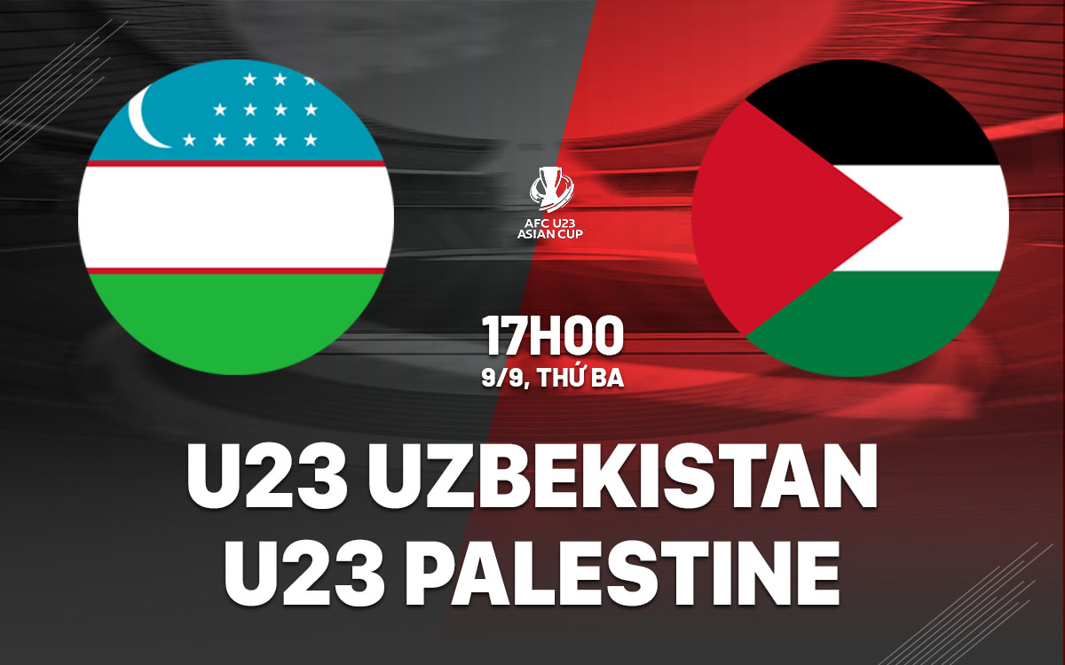 nhan dinh bong da du doan U23 Uzbekistan vs U23 Palestine vong loai u23 chau a hom nay nhan dinh bong da du doan U23 Uzbekistan vs U23 Palestine vong loai u23 chau a hom nay