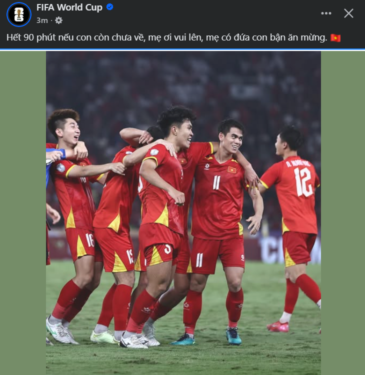 U23 Việt Nam nhận lời chúc mừng độc đáo từ FIFA 1 U23 Việt Nam nhận lời chúc mừng độc đáo từ FIFA 1