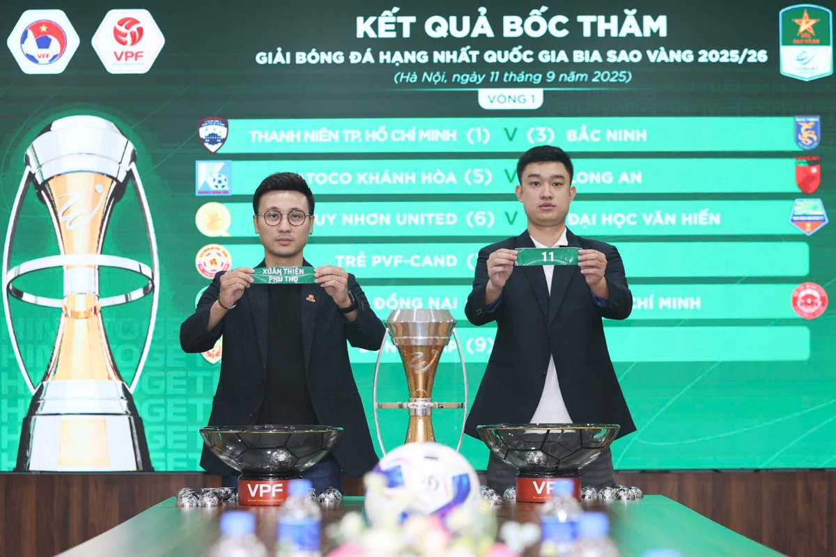 Lịch thi đấu vòng 1 giải hạng Nhất 2025/26 Lich thi dau vong 1 giai hang Nhat 2025/26