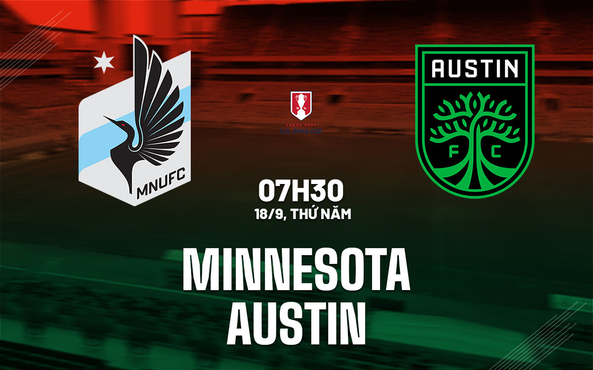 nhan dinh bong da du doan Minnesota vs Austin cup quoc gia my hom nay