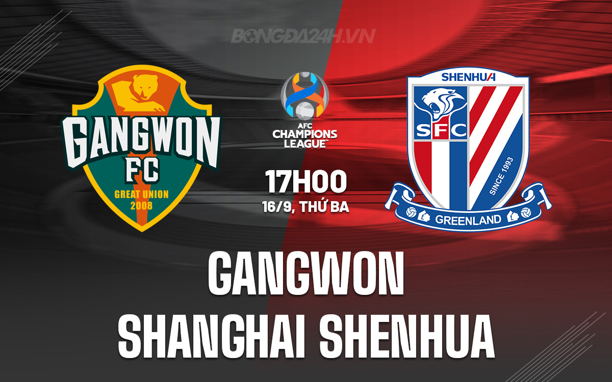 Gangwon vs Shanghai Shenhua