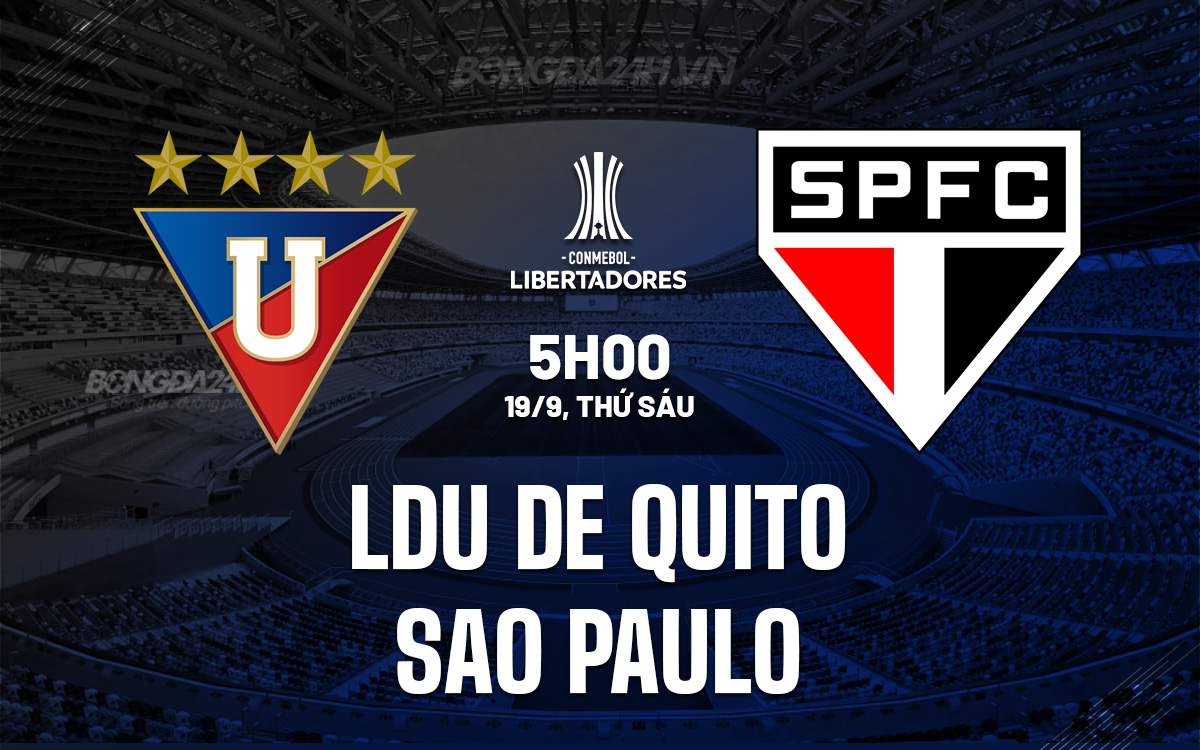 LDU de Quito vs Sao Paulo