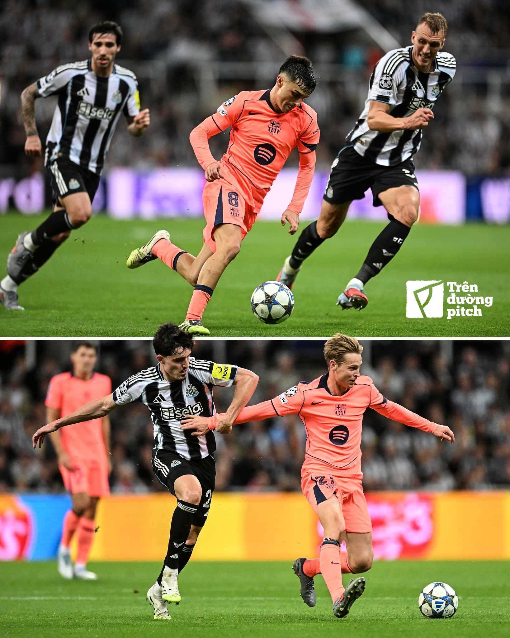 De Jong và Pedri đã dạy cho Newcastle một bài học về cách phá vỡ lối chơi pressing 1 De Jong và Pedri đã dạy cho Newcastle một bài học về cách phá vỡ lối chơi pressing 1