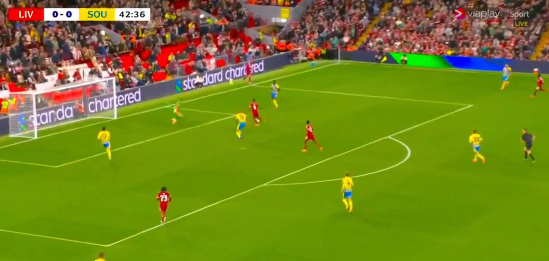 Cận cảnh pha lập công đầu tiên của Alexander Isak cho Liverpool 3 Cận cảnh pha lập công đầu tiên của Alexander Isak cho Liverpool 3