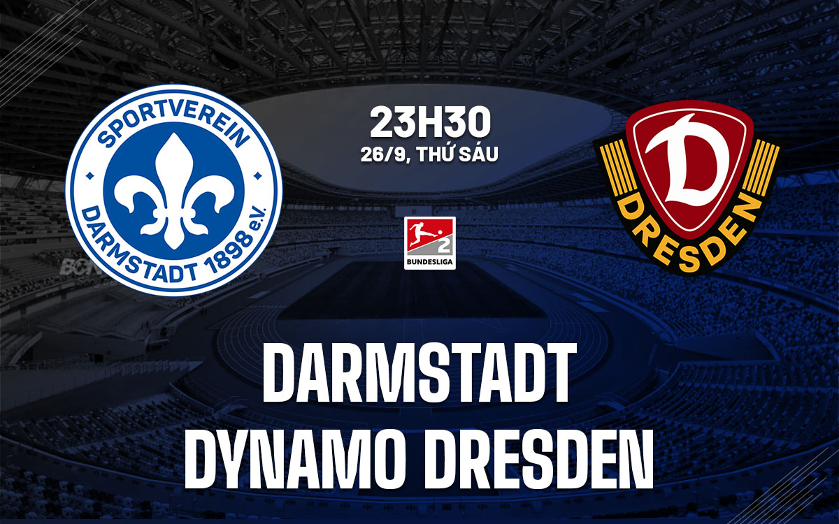 nhan dinh bong da du doan Darmstadt vs Dynamo Dresden hang 2 duc hom nay