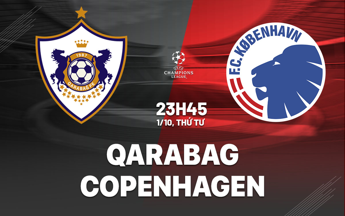 nhan dinh bong da du doan Qarabag vs Copenhagen cup c1 chau au champions league hom nay