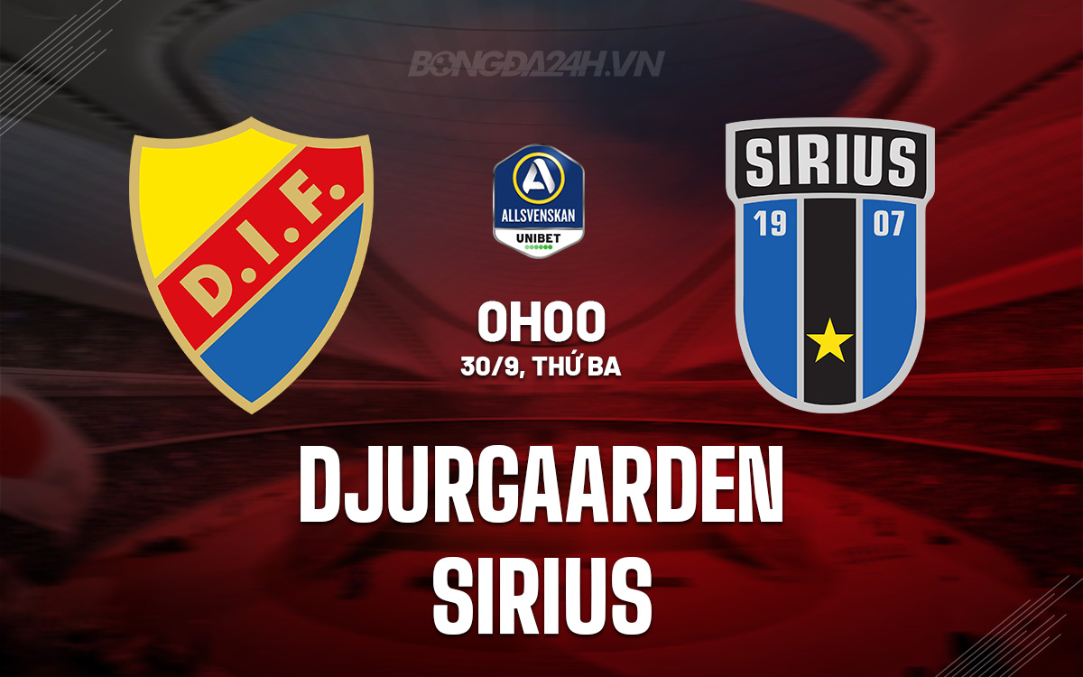 Djurgarden vs Sirius Djurgarden vs Sirius