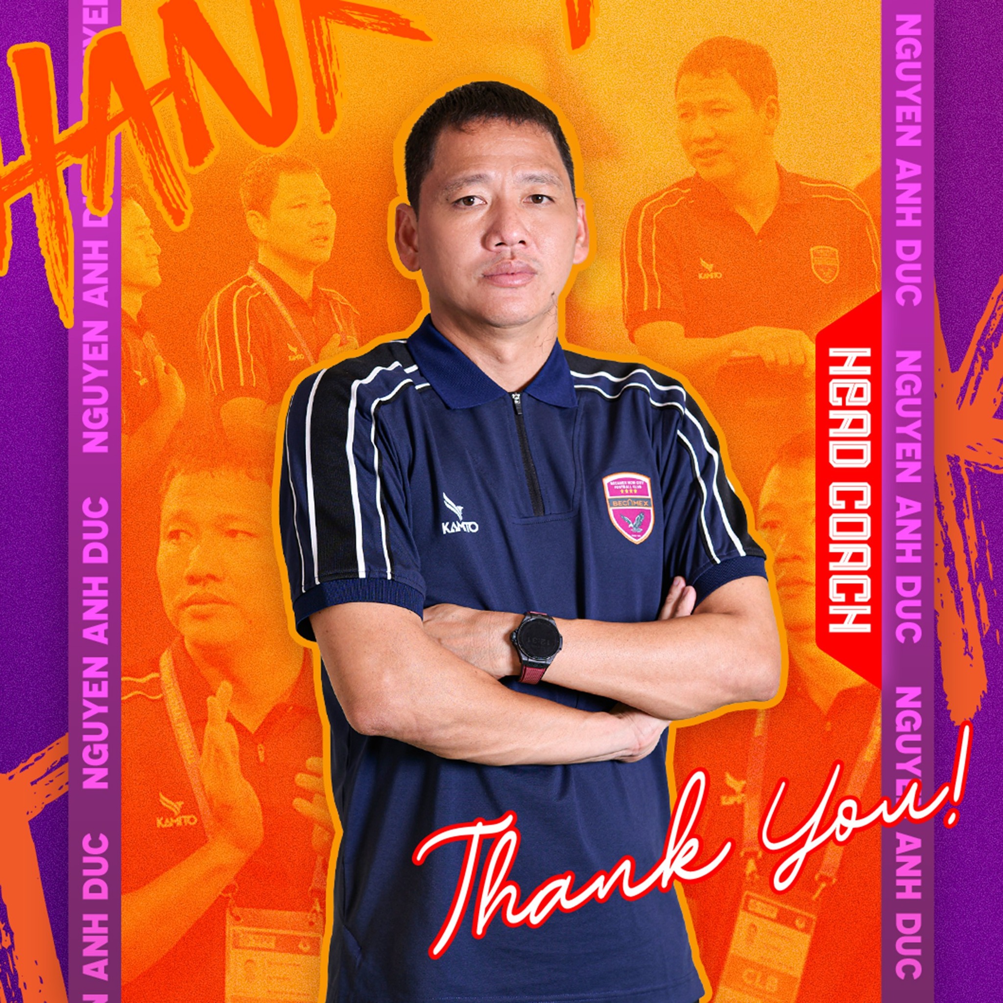 HLV Nguyễn Anh Đức rời ghế nóng ngay trước vòng 6 VLeague 1