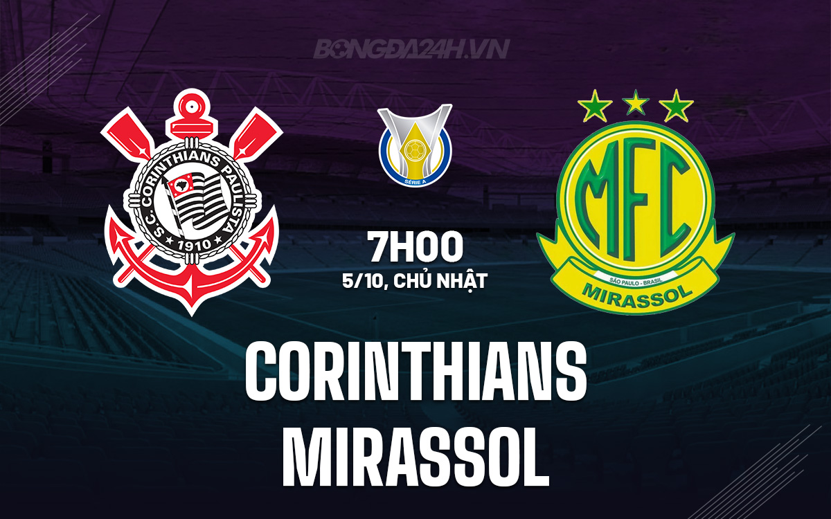 Corinthians vs Mirassol