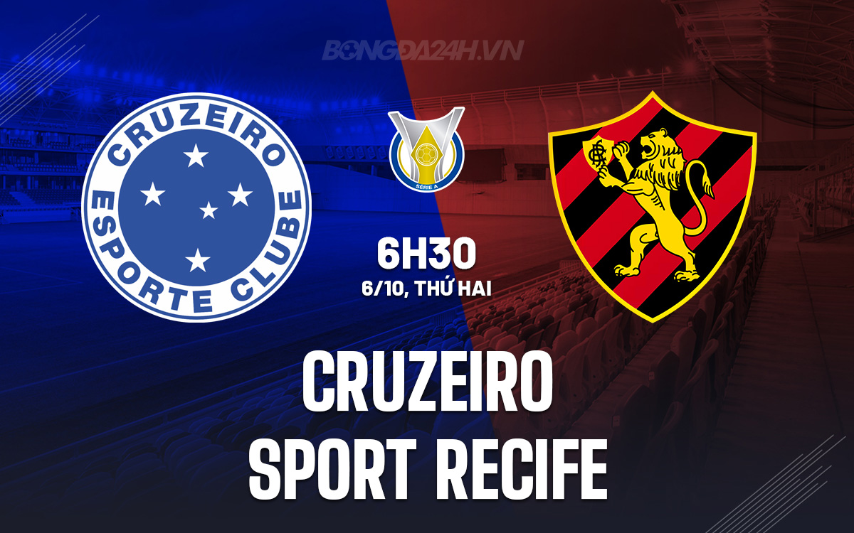 Cruzeiro vs Sport Recife