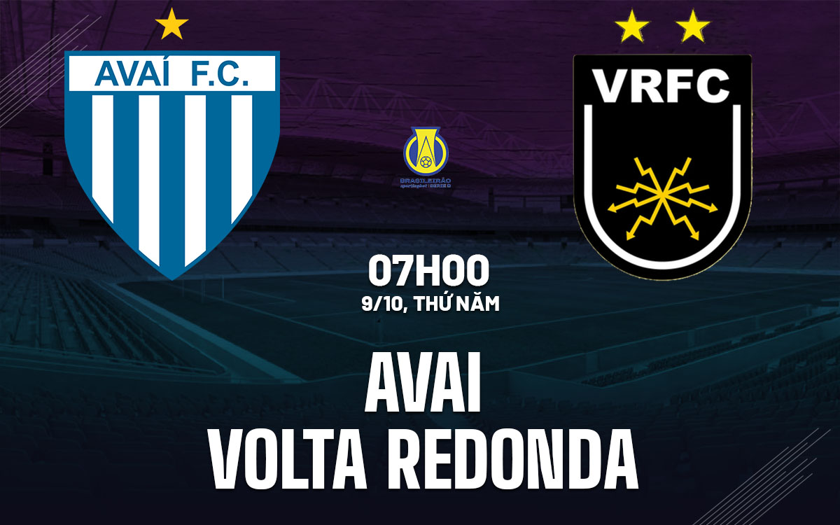nhan dinh bong da du doan Avai vs Volta Redonda hang 2 brazil hom nay